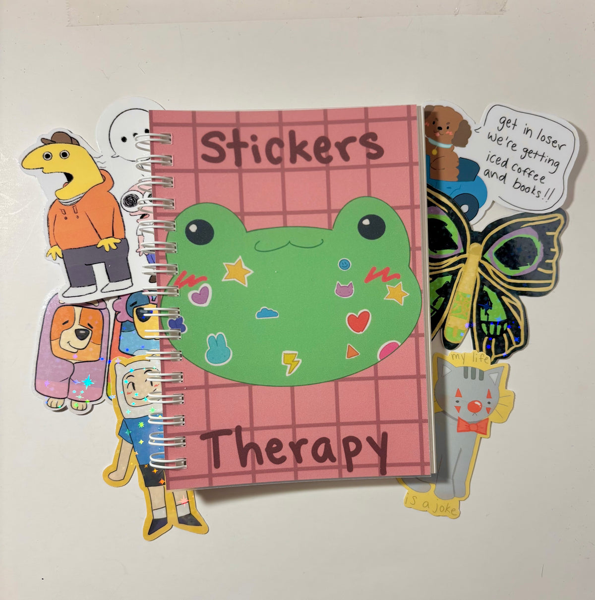 Sticker Therapy| Reusable Sticker Book (A6)